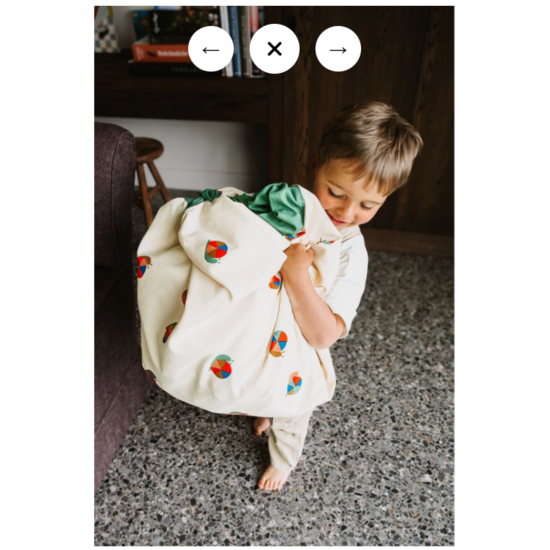 Play and Go Play&Go | Original - Single Print Aufbewahrungstasche und Spielmatte Snail