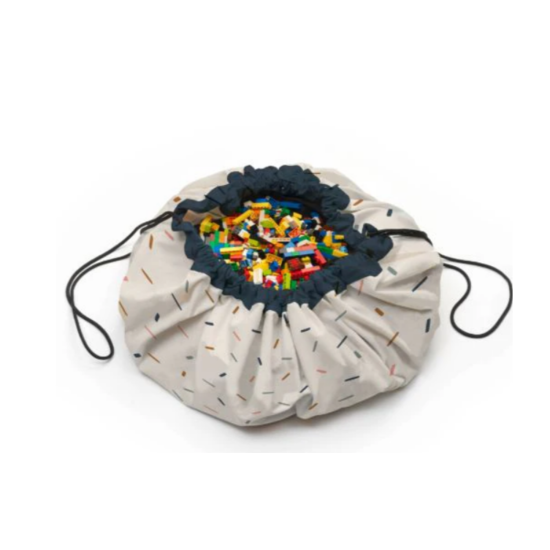 Play and Go Play&Go | Original - Single Print Sac de rangement et tapis de jeu Confetti