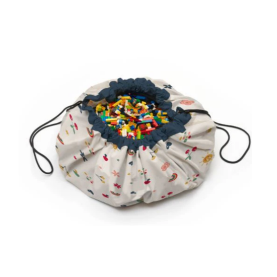 Play and Go Play&Go | Original - Single Print Sac de rangement et tapis de jeu Funny Days