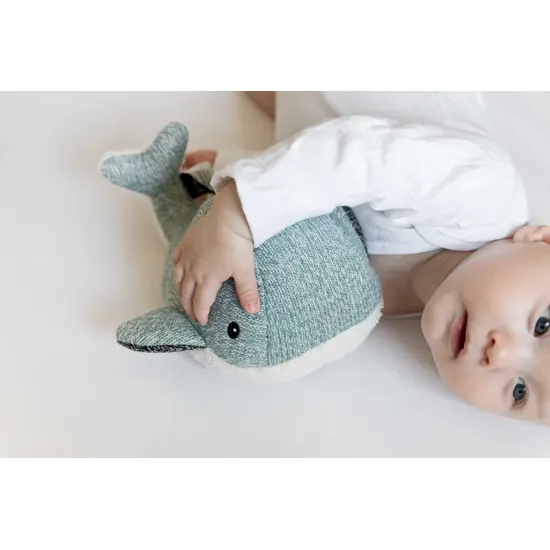 Flow Amsterdam Flow Amsterdam | Moby Green - Rechargeable Heartbeat Cuddly Toy