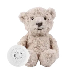 Flow Amsterdam | Lou Beige - Peluche rechargeable avec capteur de fréquence cardiaque