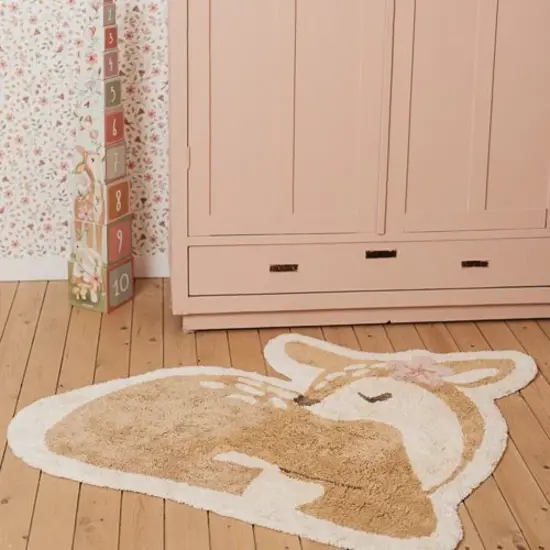 Little Dutch Little Dutch | Tapis de chambre Cerf 103 x 110 cm