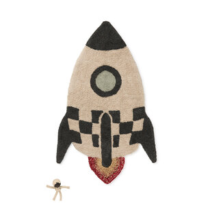 Lorena Canals | Kamertapijt Washable Rug Rocket 85x135cm