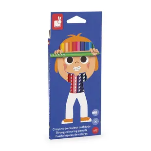 Janod |  Crayons de Couleur x12