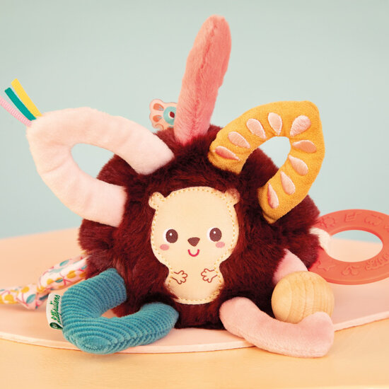 Lilliputiens Lilliputiens | Leon the hedgehog sensory rings