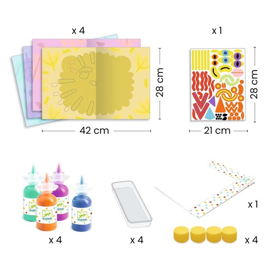 Djeco Djeco | Symmetrisches Färben