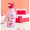 A Little Lovely Company A Little Lovely Company | Bouteille en acier inoxydable Cerises