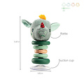 Lilliputiens Lilliputiens | Joe the Dragon Swinging Rattle with Suction Cup