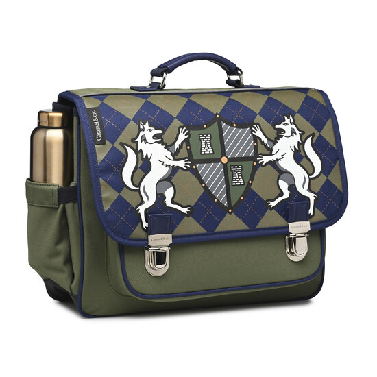 Caramel et Cie Caramel et Cie School bag Medium Blason Chevalier