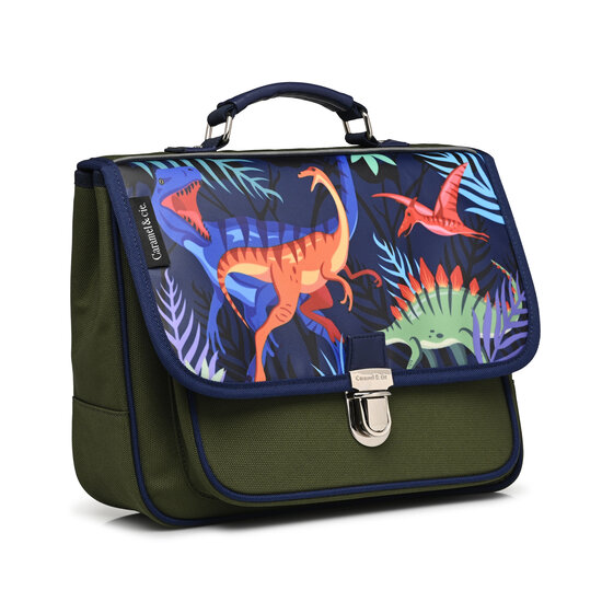 Caramel et Cie Cartable maternelle Jurassic Vert Caramel et Cie
