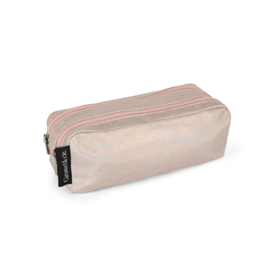 Caramel et Cie Caramel & Cie | Doppeltes Stiftfach Pink Iridescent