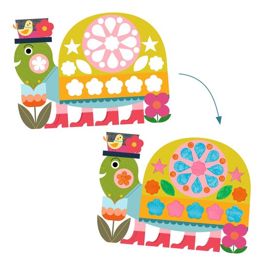 Djeco Djeco | Tekenen Met Een Tekensjabloon - Leuk Binnen De Lijntjes Kleuren