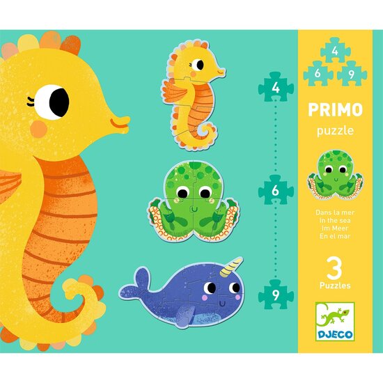 Djeco Djeco | Primo Puzzle – Im Meer