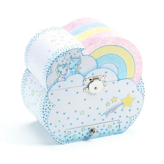 Djeco Djeco | Boîte à bijoux - Boîte à musique Dreams Of Unicorn