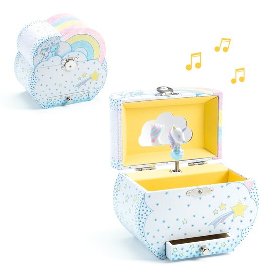 Djeco Djeco | Jewellery box - Music box Dreams Of Unicorn