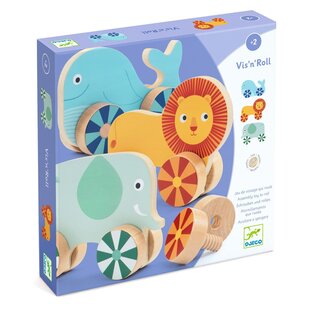Djeco | Vis'n'roll - jouet à assembler et à rouler