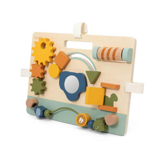 Trixie Trixie |  Wooden activity panel - Mrs. Elephant