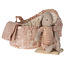 Maileg Maileg | Rabbit in Carrying Basket - Pink - Pink