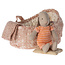 Maileg Maileg | Kaninchen im Tragekorb – Rosa – Orange