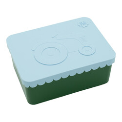 Lunch box tractor light blue-green - Blafre