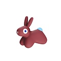 Quut Quut | Hoppi Bunny Burgundy
