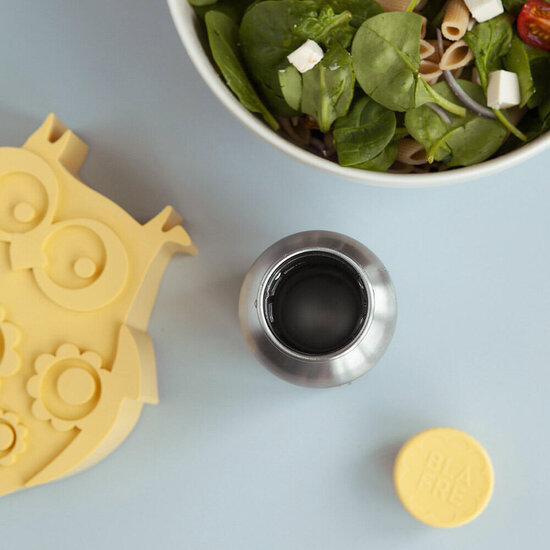 Blafre Blafre | Roestvrijstalen Drinkfles 300ml Lichtgeel