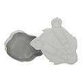 Blafre Snack box badger grey - Blafre