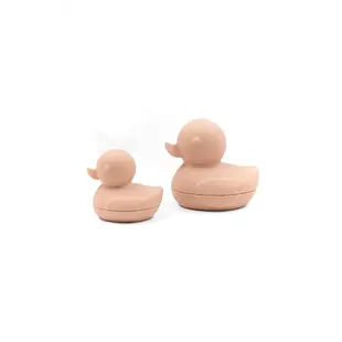 Bamboom | Silikon-Enten-Set Hellrosa