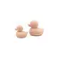 Bamboom Bamboom | Silikon-Enten-Set Hellrosa