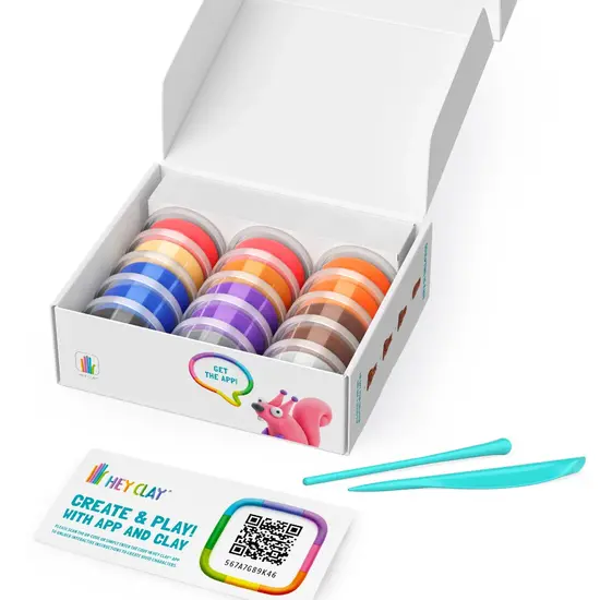 Hey Clay Hey Clay | Modelliermasse Waldtiere