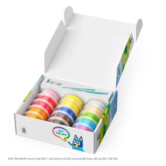 Hey Clay Hey Clay | Modelling Clay Bluey & Friends