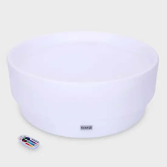 Tickit Tickit | Lage Ronde Sensorische Ontdekkings Tafel Met Sfeerverlichting