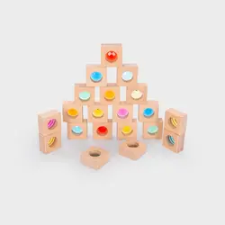 Tickit | Blocs kaléidoscope en bois