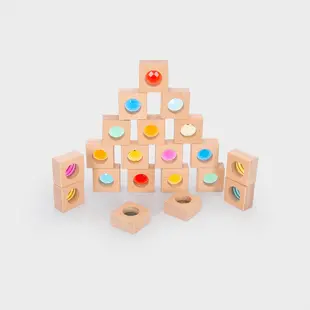 Tickit | Wooden Kaleidoscope Blocks