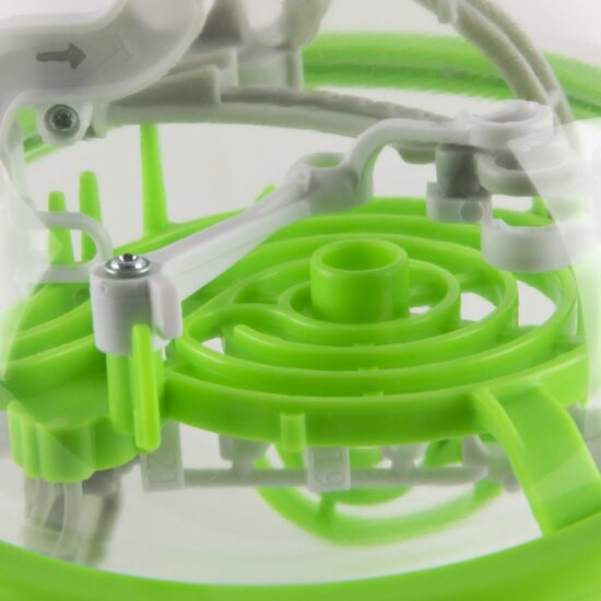 Perplexus Perplexus | GO! Spiral Compact and Challenging Puzzle Maze Green