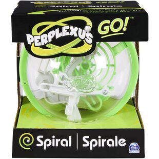 Perplexus | GO! Spiral Compact Ein herausforderndes Puzzle-Labyrinth Grün