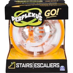 Perplexus | GO! Stairs Compact Ein herausforderndes Puzzle-Labyrinth Orange