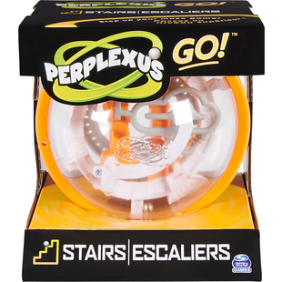 Perplexus | GO!  Stairs Compact En Uitdagend Puzzeldoolhof Oranje