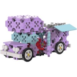 Connect | Building Blocks S Camper / Small Car 116 Pieces