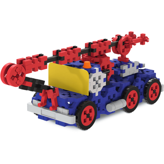 Connect Connect | Building Blocks L Construction Vehicles / SUV With Trailer 236 Pieces