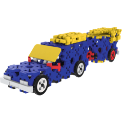 Connect | Bausteine L Baufahrzeuge / SUV mit Anhänger 236 Teile