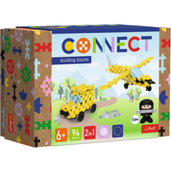 Connect | Bausteine S Flugzeug / Jeep 94 Teile