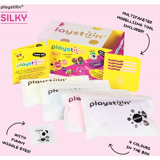 Playstilin Playstilin | Silky Extra Zijdezachte Klei