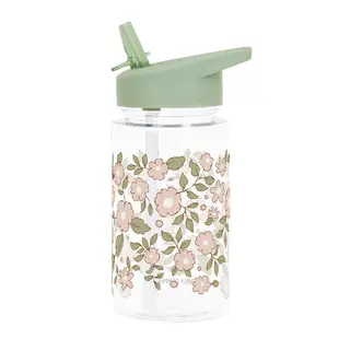 A Little Lovely Company | Drinking bottle Blossoms Sage Green