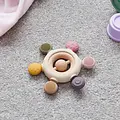 Tickit Tickit | Silisoft Rattle Teething Toy Earth Colours