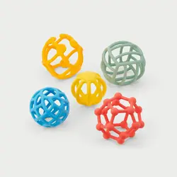 Tickit | Silisoft Flexible Bälle Regenbogenfarben
