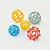 Tickit Tickit | Silisoft Flexible Balls Rainbow Colours