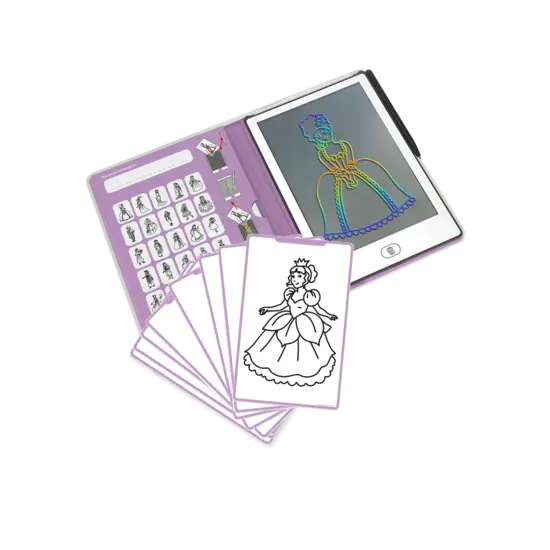 Kidywolf Kidywolf | Kidydraw - Mini Drawing Board Princesses