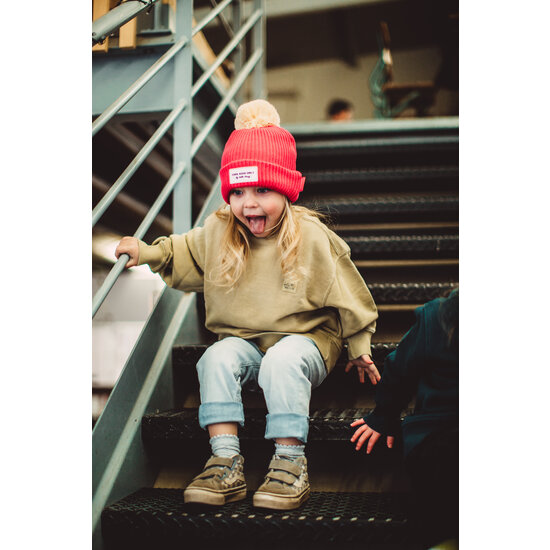 Hello Hossy Hello Hossy | Beanie Block Framboise