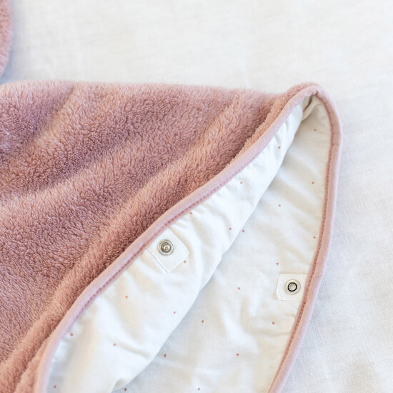 Bemini Bemini | Poncho de voyage Vintage Softy + Jersey 9-36M
